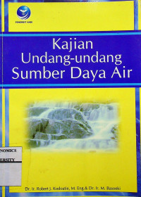 Kajian Undang-undang Sumber Daya Air