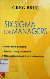 SIX SIGMA FOR MANAGERS
