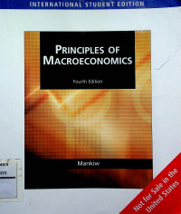 PRINCIPLES OF MACROECONOMICS, Fourth Edition