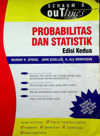 PROBABILITAS DAN STATISTIK, Edisi Kedua