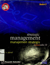 strategic management  = manajemen strategis, edisi 10, BUKU 2