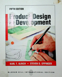 Product Design and Development, FIFTH EDITION