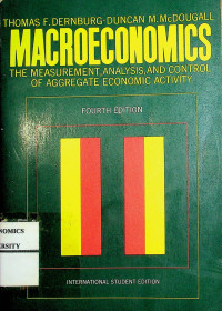 MACROECONOMICS : THE MEASUREMENT, ANALYSIS, AND CONTROL OF AGGREGATE ECONOMI ACTIVITY