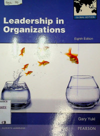 Leadership in Organizations Eighth Edition