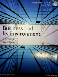 Business and Its Environment SEVENTH EDITION