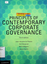 PRINCIPLES OF CONTEMPORARY CORPORATE GOVERNANCE, Third Edition