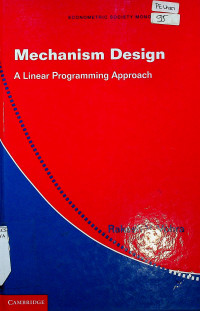 Mechanism Design: A Linear Programming Approach