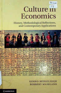 Culture in Economics: History, Methodological Reflections, and Contemporary Applications