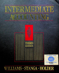 INTERMEDIATE ACCOUNTING, THIRD EDITION