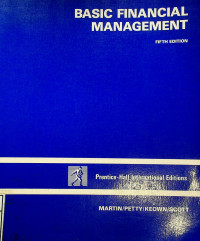 BASIC FINANCIAL MANAGEMENT FIFTH EDITION