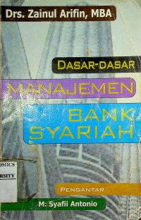 DASAR-DASAR MANAJEMEN BANK SYARIAH