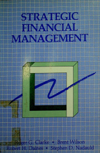 STRATEGIC FINANCIAL MANAGEMENT