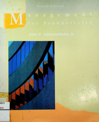 Management for Productivity, Fourth Edition