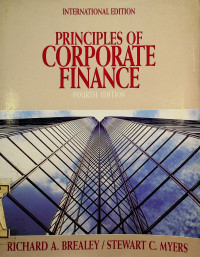PRINCIPLES OF CORPORATE FINANCE, FOURTH EDITION