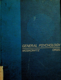 GENERAL PSYCHOLOGY