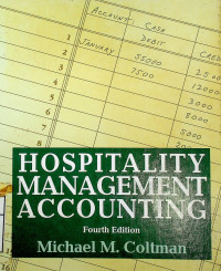 HOSPITALITY MANAGEMENT ACCOUNTING Fourth Edition