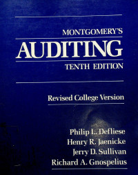 MONTGOMERY'S AUDITING TENTH EDITION