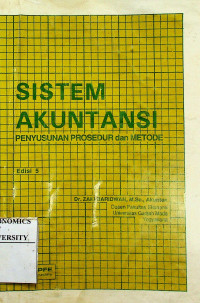 SISTEM AKUNTANSI : PENYUSUNAN PROSEDUR dan METODE, Edisi 5