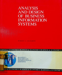 ANALYSIS AN DESIGN OF BUSINESS INFORMATION SYSTEMS
