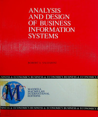 ANALYSIS AND DESIGN OF BUSINESS INFORMATION SYSTEMS