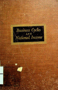 Business Cycles AND National Income