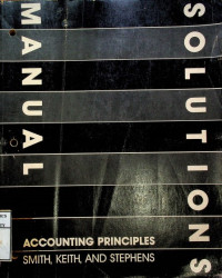 SOLUTION MANUAL ACCOUNTING PRINCIPLES