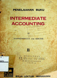 PENELAAHAN BUKU: INTERMEDIATE ACCOUNTING II