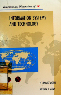 INFORMATION SYSTEMS AND TECHNOLOGY