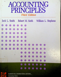 ACCOUNTING PRINCIPLES, Third Edition