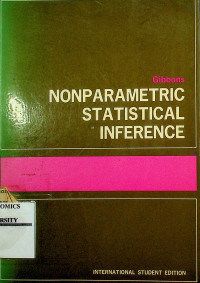 NONPARAMETRIC STATISTICAL INFERENCE