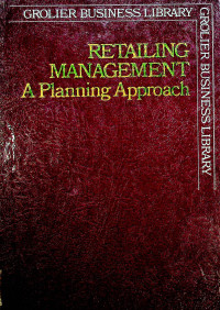 RETAILING MANAGEMENT A Planning Approach