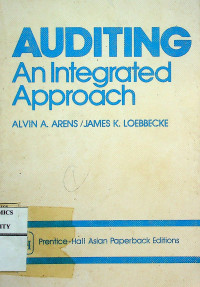 AUDITING : An Integrated Approach