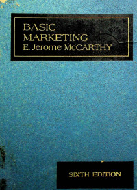 BASIC MARKETING, SIXTH EDITION