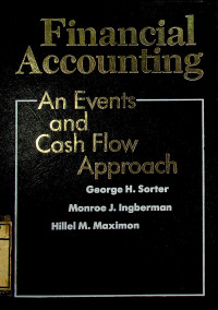 Financial Accounting: An Events and Cash Flow Approach