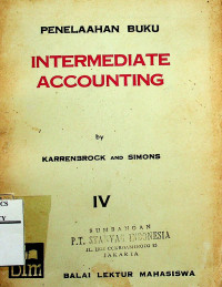 PENELAAHAN BUKU: INTERMEDIATE ACCOUNTING IV