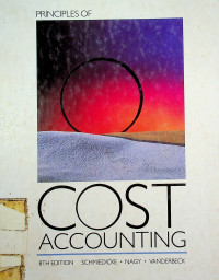 PRINCIPLES OF COST ACCOUNTING, 8TH EDITION