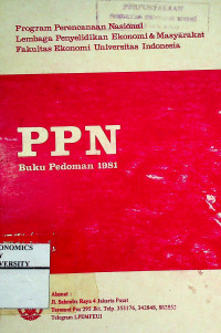 PPN Buku Pedoman 1981