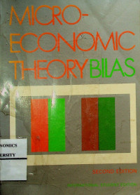 MICRO- ECONOMIC THEORY, SECOND EDITION