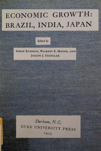 ECONOMIC GROWTH; BRAZIL, INDIA, JAPAN