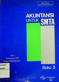 AKUNTANSI UNTUK SMTA, Buku 3