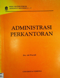 ADMINISTRASI PERKANTORAN