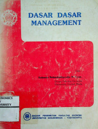 DASAR DASAR MANAGEMENT