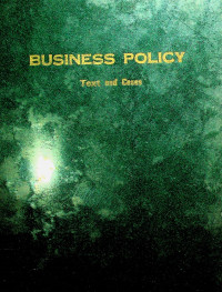 BUSINESS POLICY: Text ad Cases