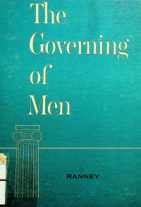 The Governing of Men