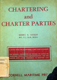 CHARTERING and CHARTER PARTIES