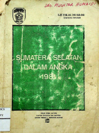 SUMATERA SELATAN DALAM ANGKA 1981