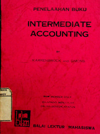 PENELAAHAN BUKU INTERMEDIATE ACCOUNTING I