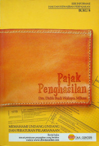 Pajak Penghasilan, BUKU 8