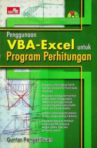 Penggunaan VBA-Excel untuk Program Perhitungan