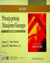 Prinsip-Prinsip Manajemen Keuangan: EDISI KESEMBILAN BUKU SATU